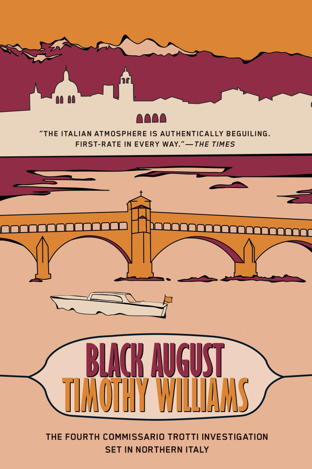 Black August (Inspector Trotti) book cover by Timothy Williams