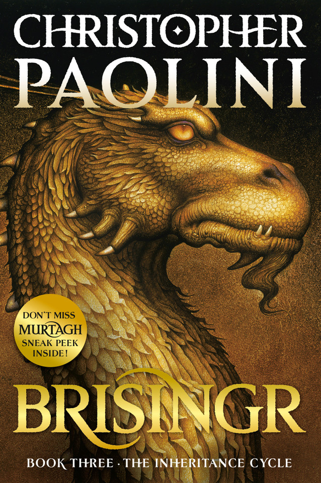 Brisingr: Book III (The Inheritance Cycle) book cover by Christopher Paolini