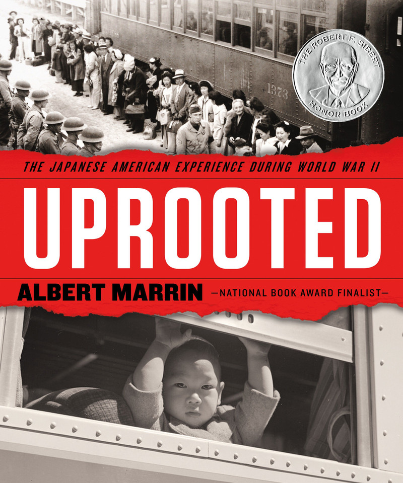 Uprooted: The Japanese American Experience During World War II book cover by Albert Marrin