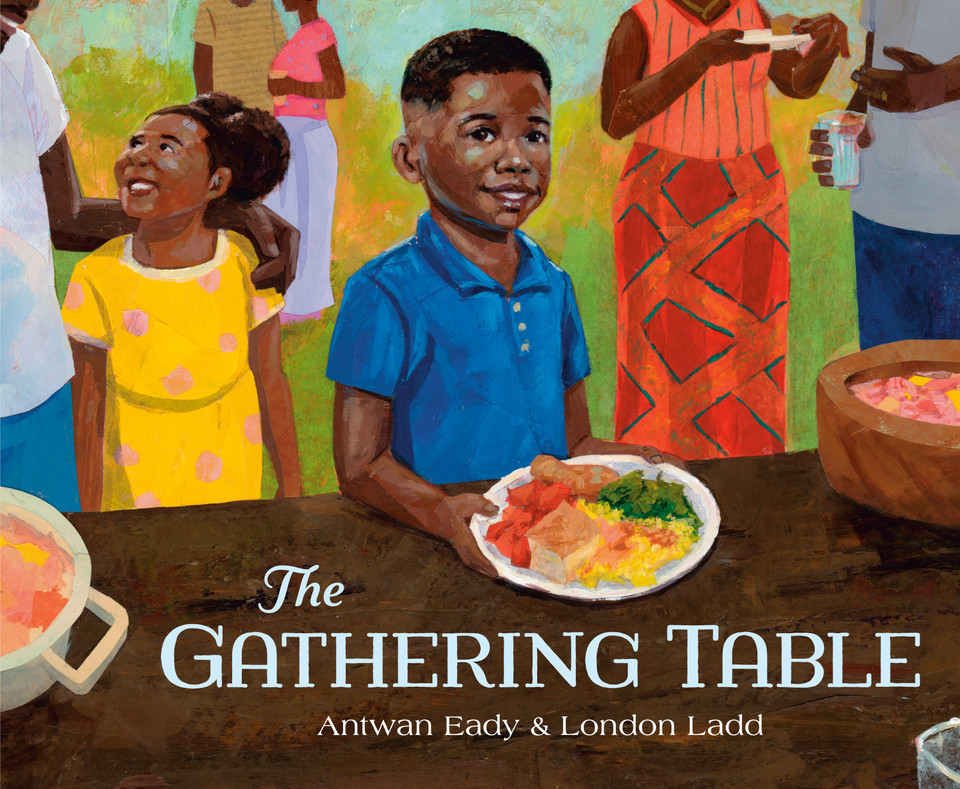 The Gathering Table book cover by Antwan Eady