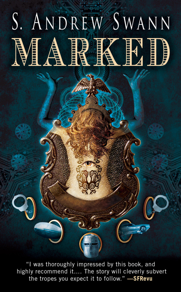 Marked book cover by S. Andrew Swann