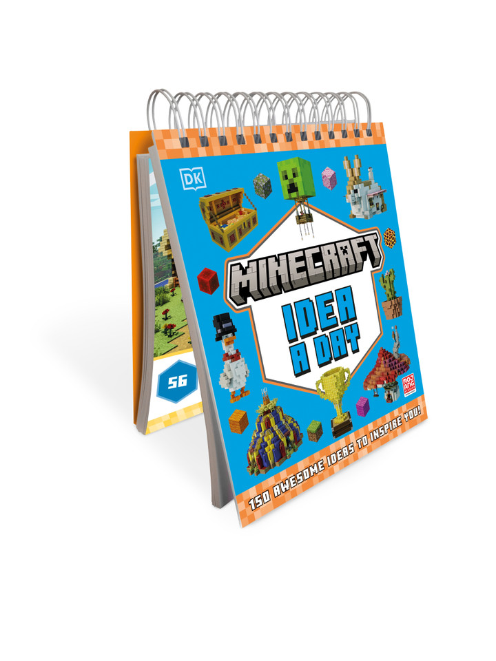Minecraft Idea a Day: Packed with Hundreds of Ideas to Inspire You! book cover by DK