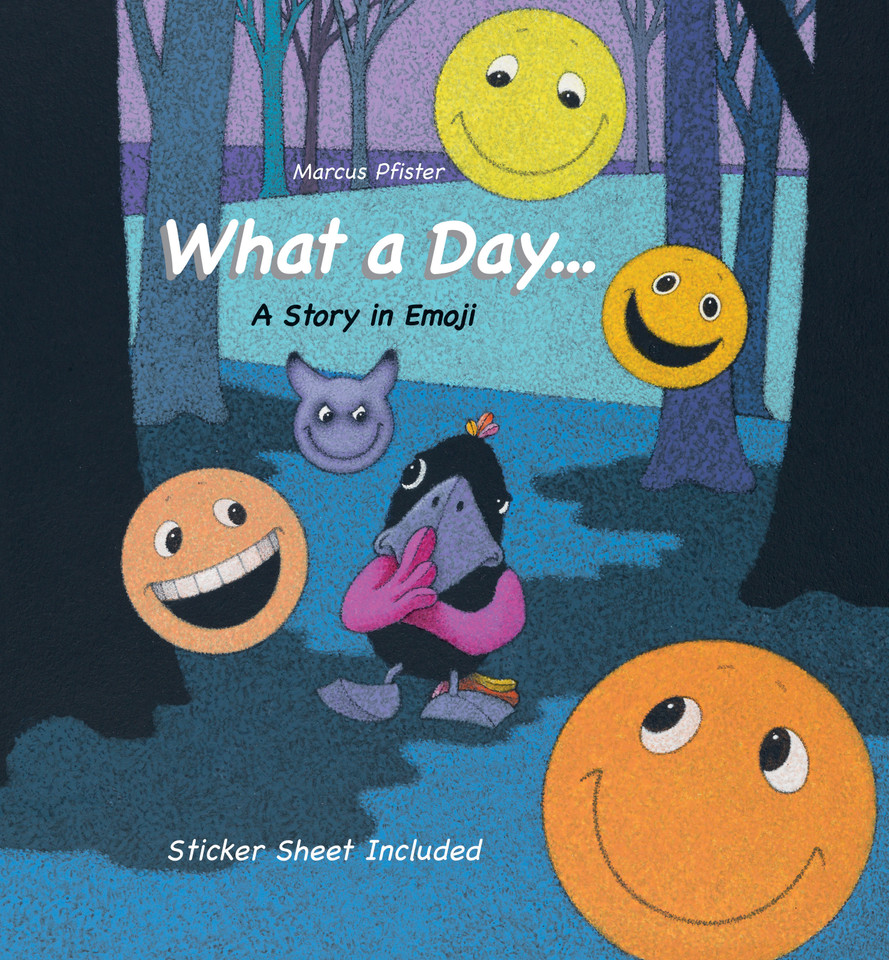What a Day...: A Story in Emoji book cover by Marcus Pfister
