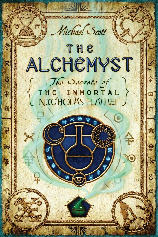 The Alchemyst (The Secrets of the Immortal Nicholas Flamel) book cover by Michael Scott