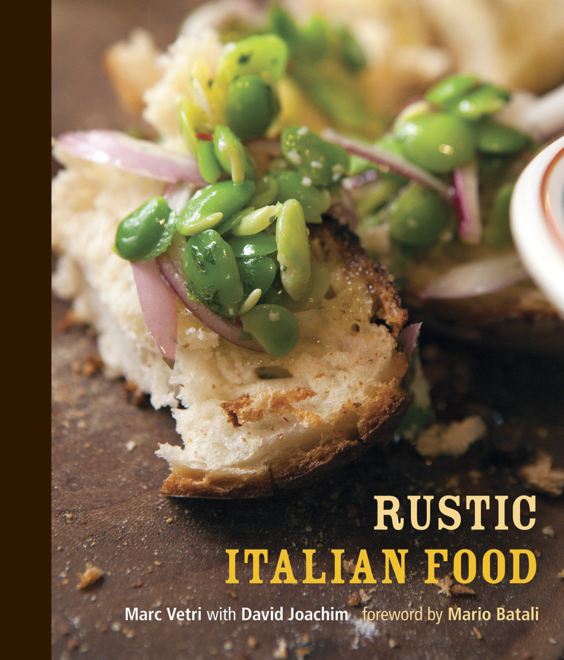 Rustic Italian Food: [A Cookbook] book cover by Marc Vetri, David Joachim