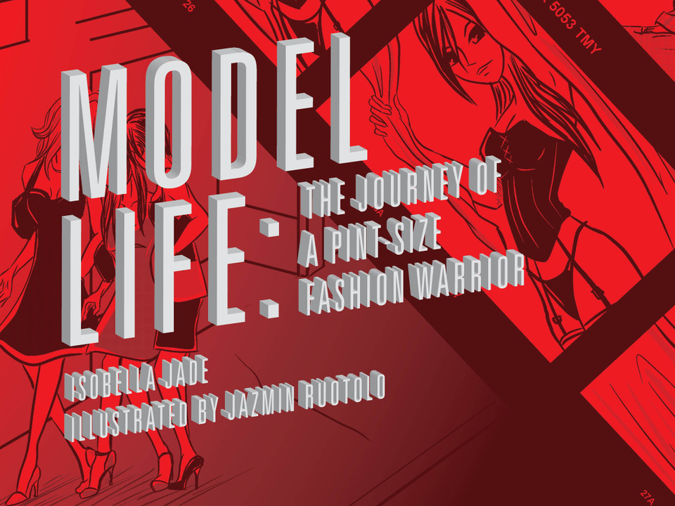 Model Life: The Journey of a Pint-Size Fashion Warrior book cover by 