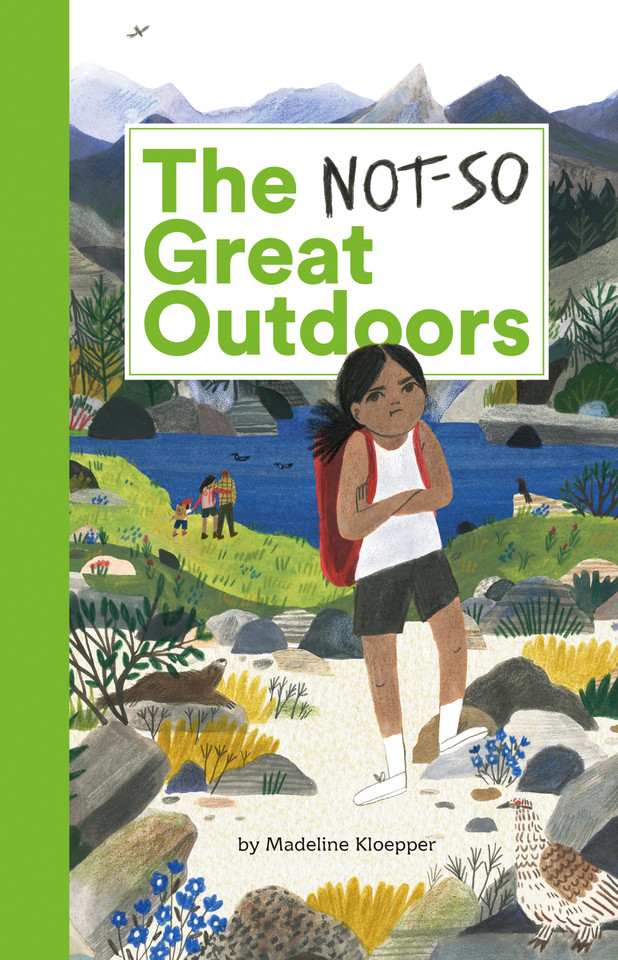 The Not-So Great Outdoors book cover by Madeline Kloepper