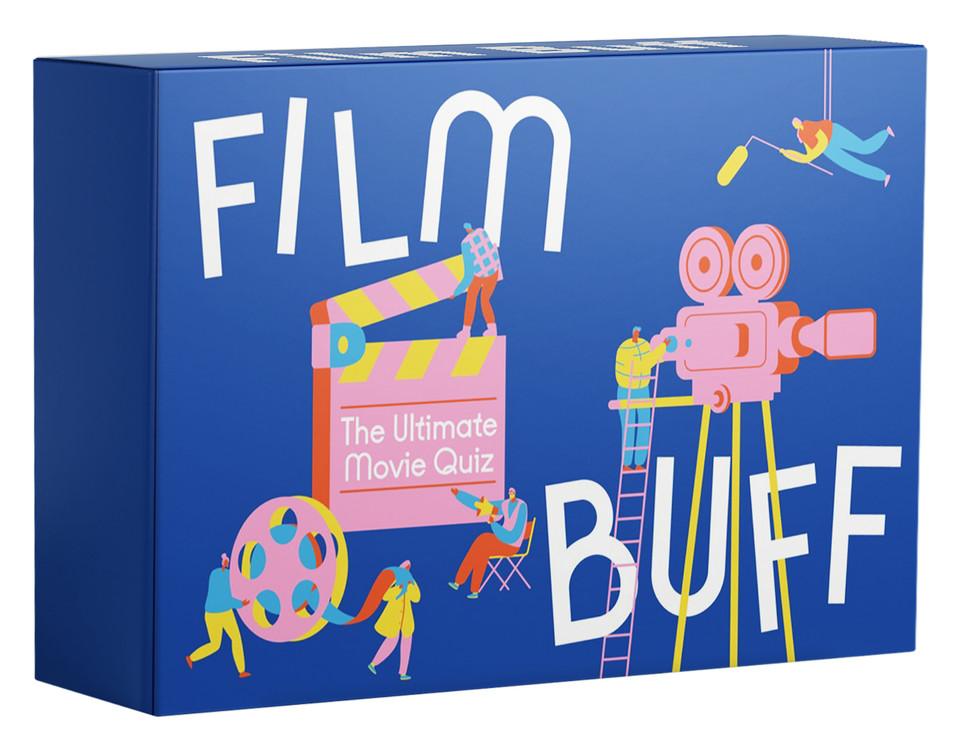 Film Buff: The Ultimate Movie Quiz book cover by Smith Street Books