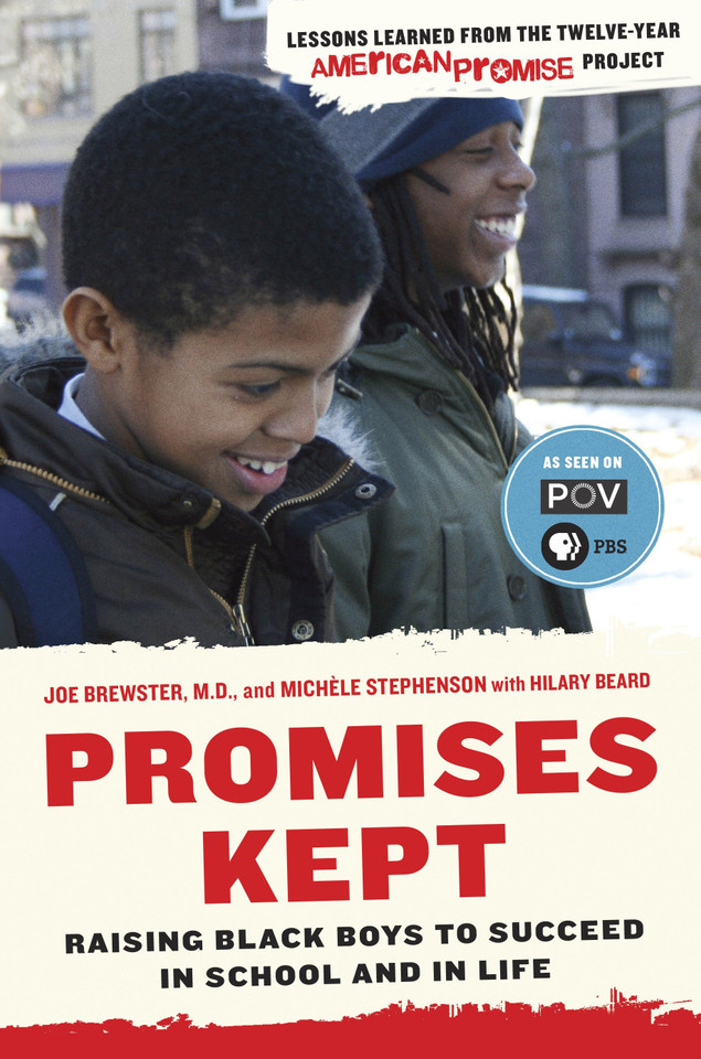 Promises Kept: Raising Black Boys to Succeed in School and in Life book cover by Dr. Joe Brewster, Michele Stephenson, Hilary Beard