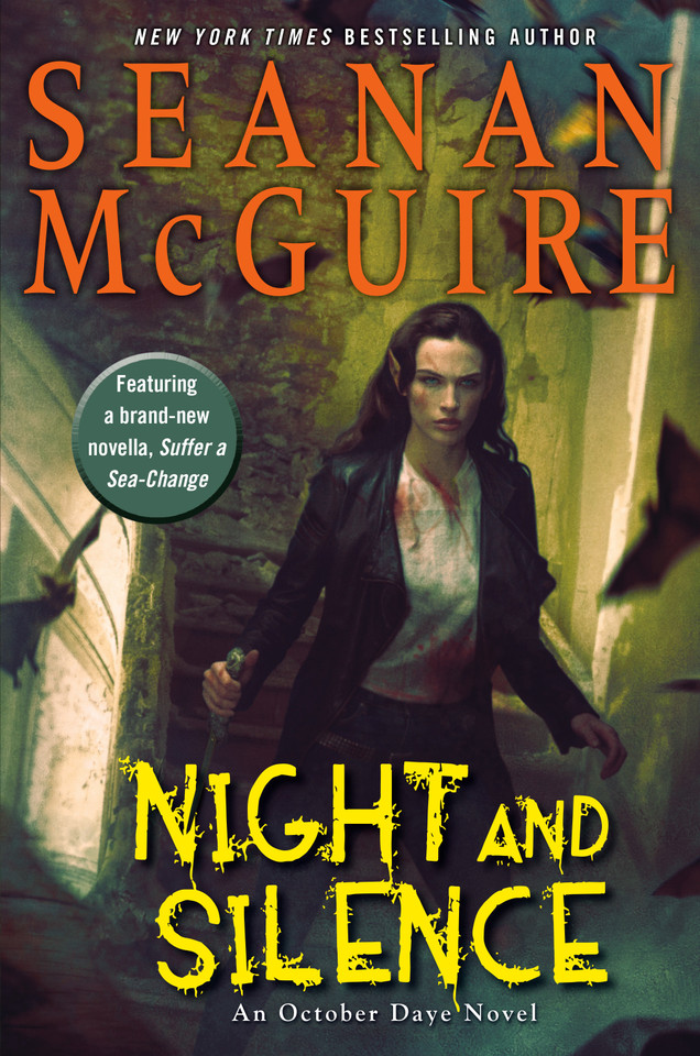 Night and Silence (October Daye) book cover by Seanan McGuire