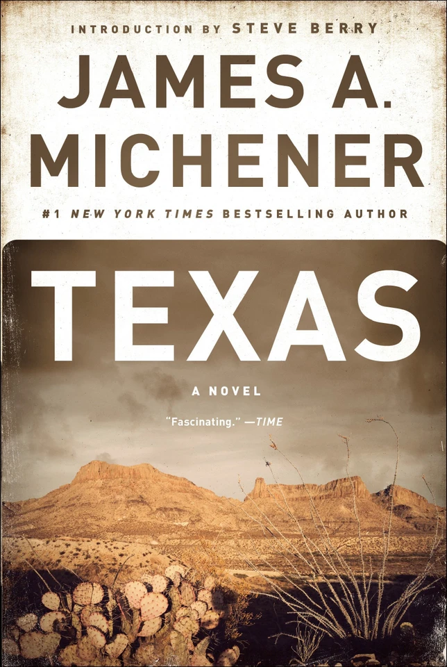 Texas: A Novel book cover by James A. Michener