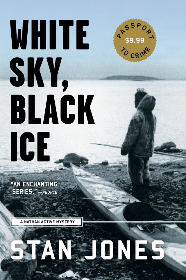 White Sky, Black Ice (A Nathan Active Mystery) book cover by Stan Jones