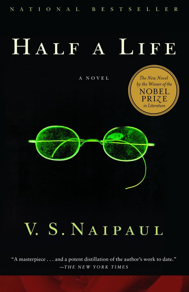 Half a Life: A Novel (Vintage International) book cover by V. S. Naipaul