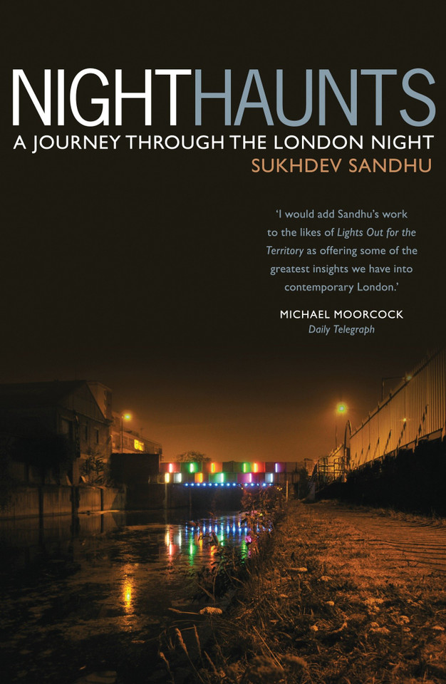 Night Haunts: A Journey Through the London Night book cover by Sukhdev Sandhu
