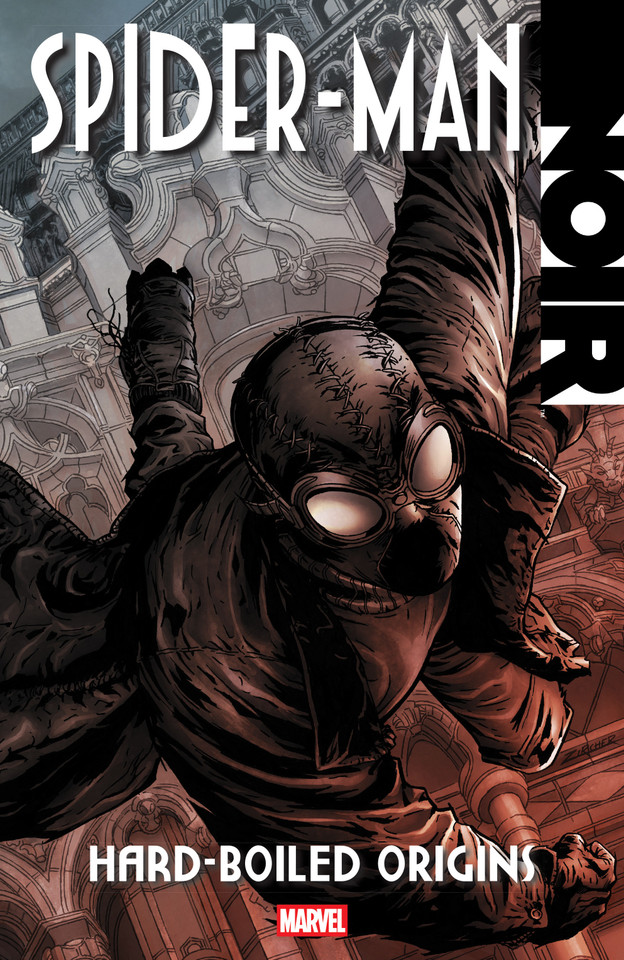 Spider-Man Noir: Hard-Boiled Origins book cover by David Hine, Marvel Various