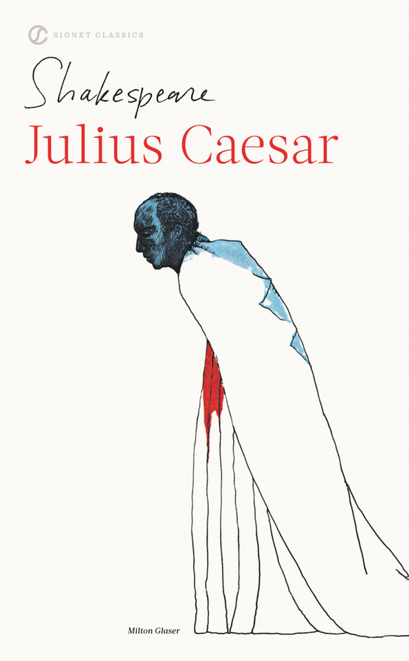 Julius Caesar (Shakespeare, Signet Classic) book cover by William Shakespeare