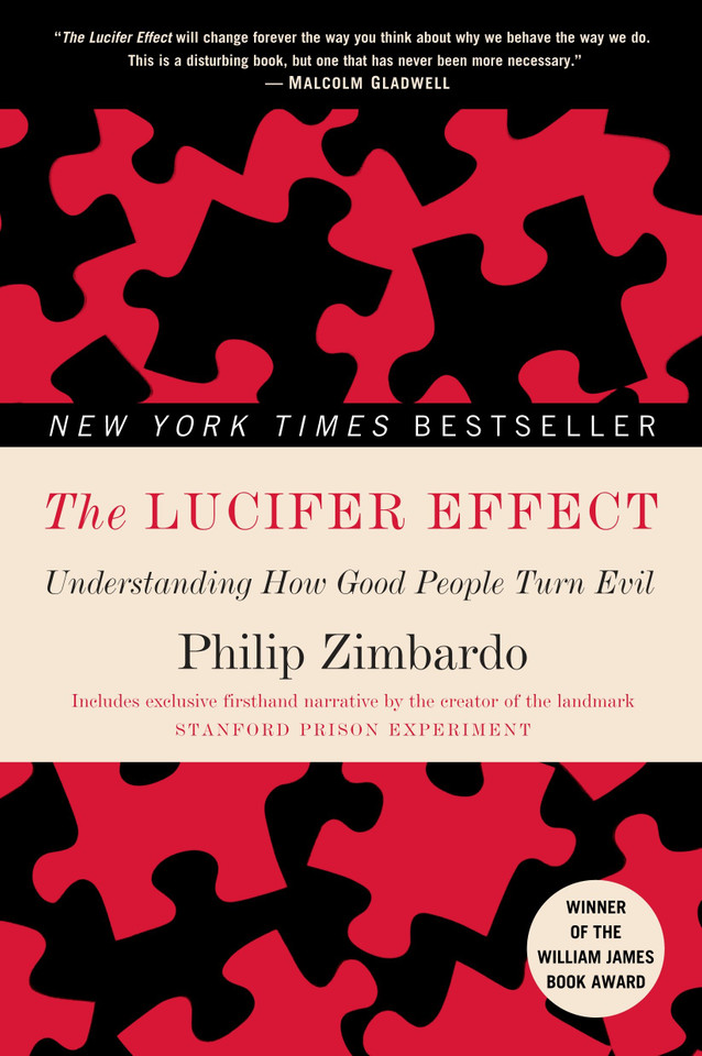 The Lucifer Effect: Understanding How Good People Turn Evil book cover by Philip Zimbardo