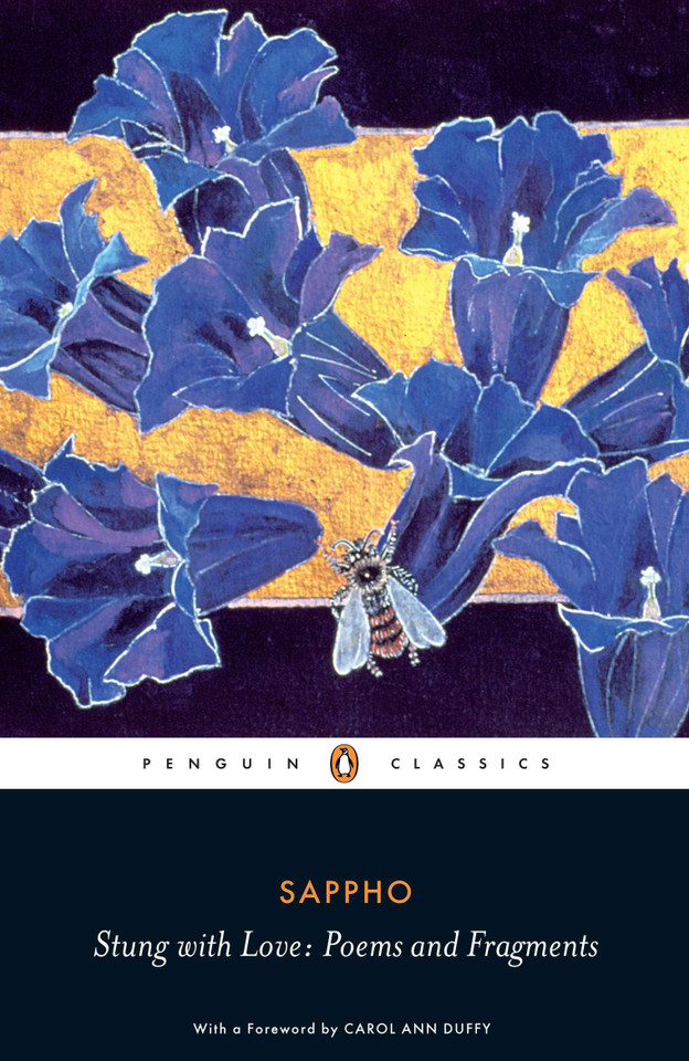 Stung with Love: Poems and Fragments book cover by Sappho