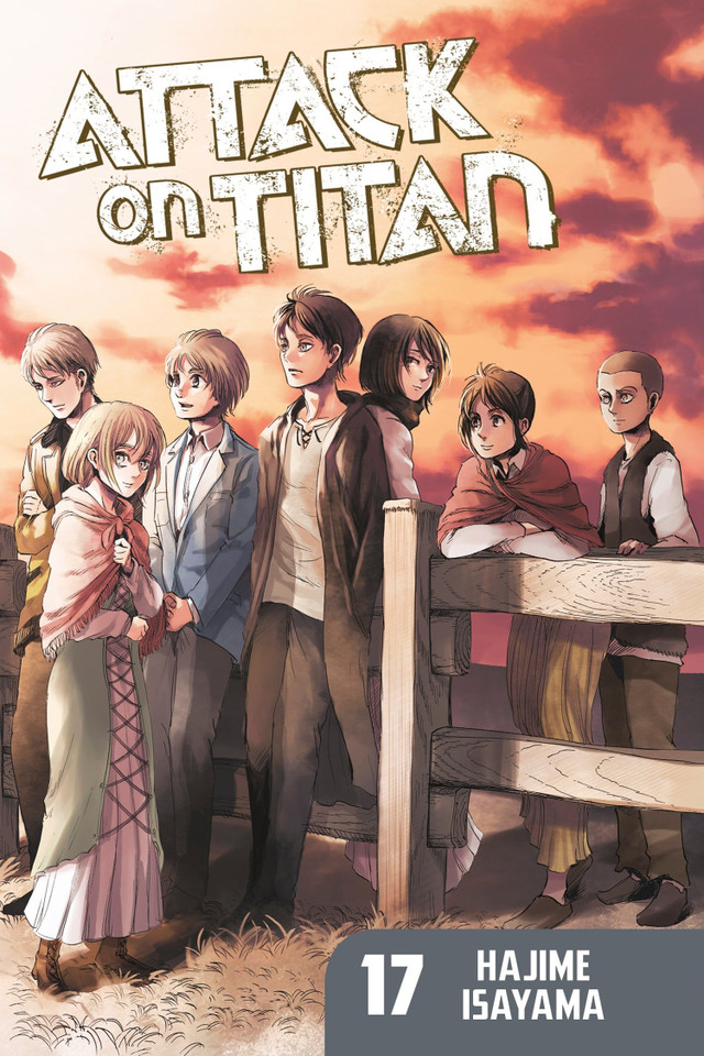 Attack on Titan 17 (Attack on Titan) book cover by Hajime Isayama