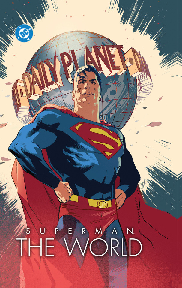 Superman: The World book cover by Dan Jurgens