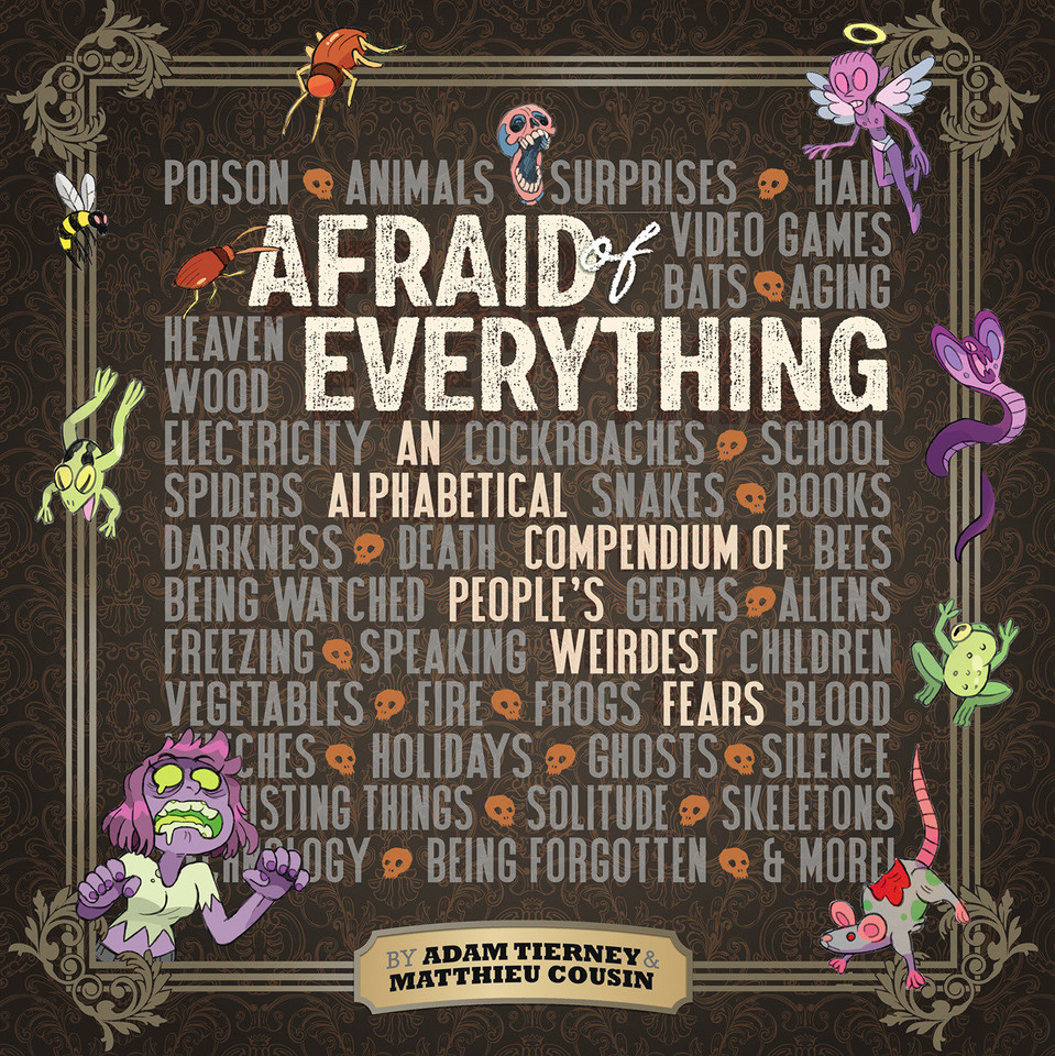 Afraid of Everything book cover by Adam Tierney