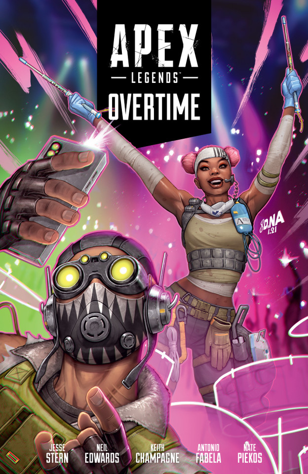 Apex Legends: Overtime book cover by Jesse Stern