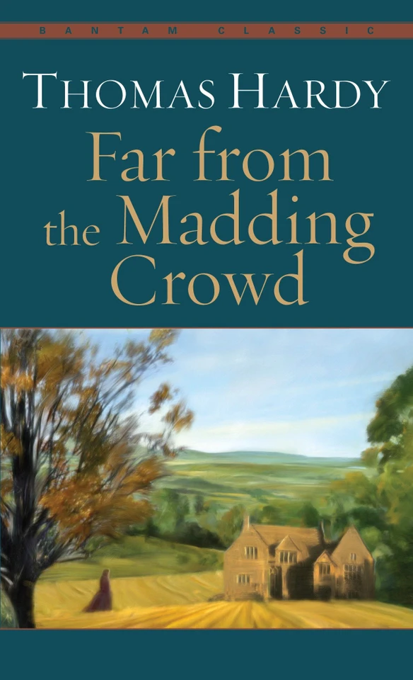 Far from the Madding Crowd book cover by Thomas Hardy