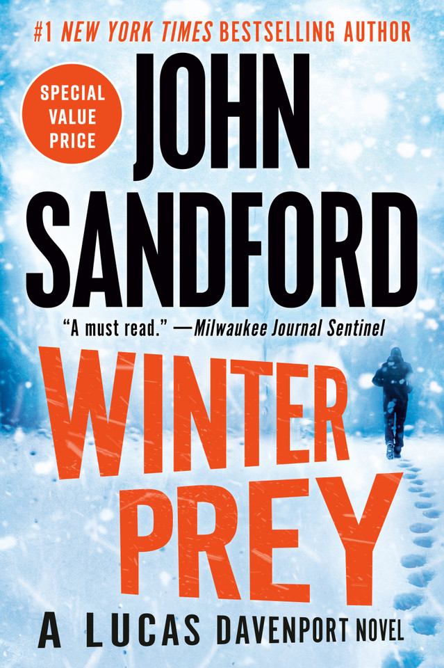 Winter Prey (A Prey Novel) book cover by John Sandford
