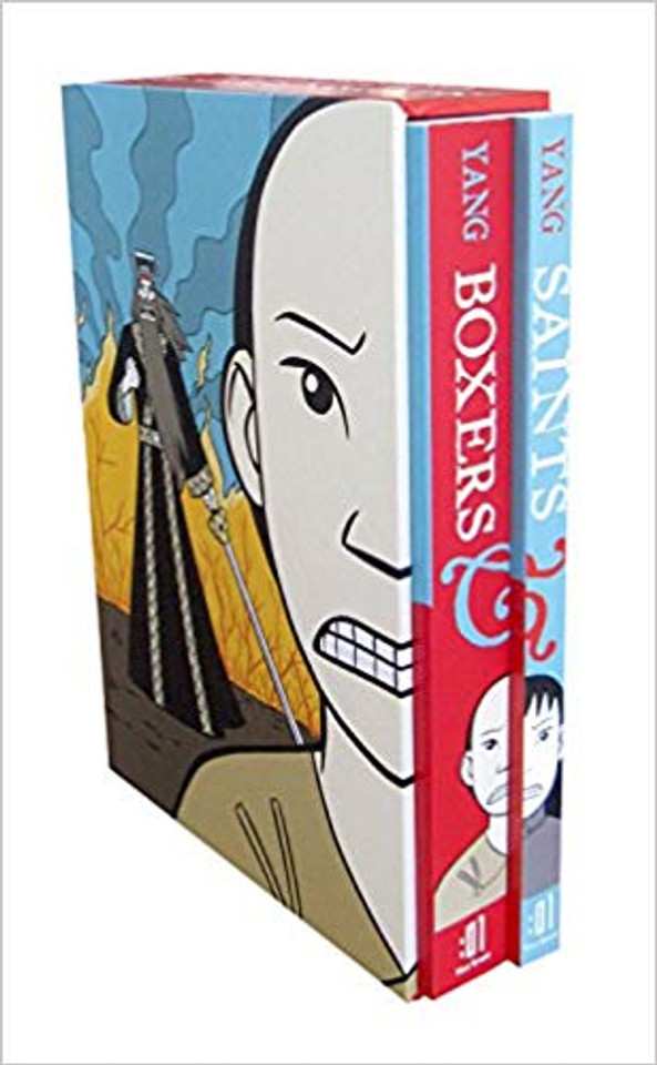 Boxers & Saints Boxed Set ( Boxers & Saints #1 ) Boxed Set Cover