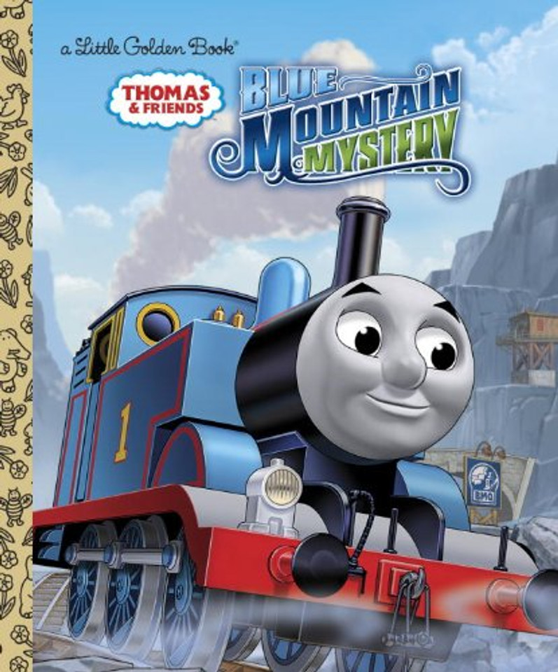 Blue Mountain Mystery (Thomas and Friends) (Little Golden Book) Cover