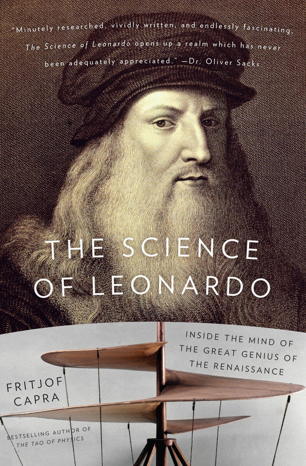 The Science of Leonardo: Inside the Mind of the Great Genius of the Renaissance book cover by Fritjof Capra