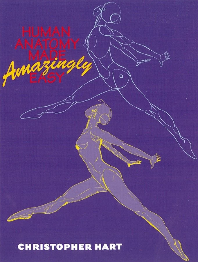 Human Anatomy Made Amazingly Easy book cover by Christopher Hart