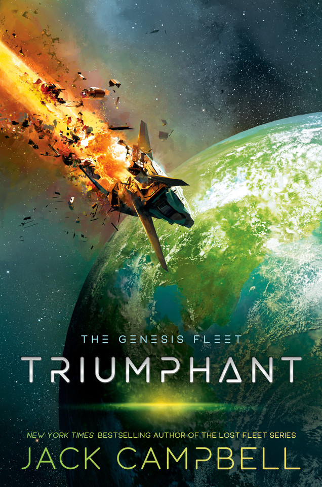 Triumphant (Genesis Fleet, The) book cover by Jack Campbell