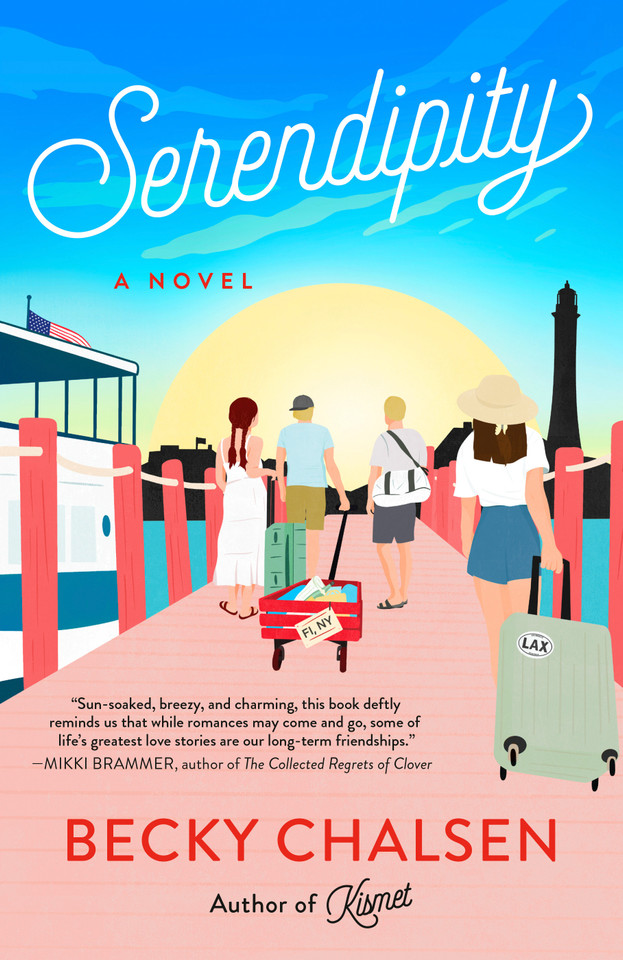 Serendipity: A Novel book cover by Becky Chalsen