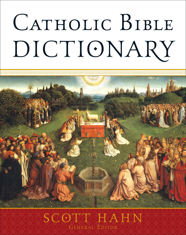 Catholic Bible Dictionary book cover by 