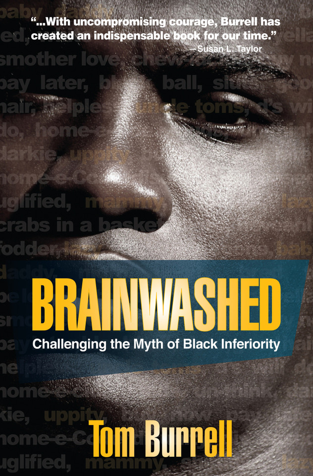 Brainwashed: Challenging the Myth of Black Inferiority book cover by Tom Burrell