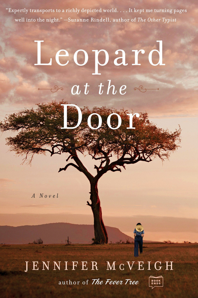 Leopard at the Door book cover by Jennifer McVeigh