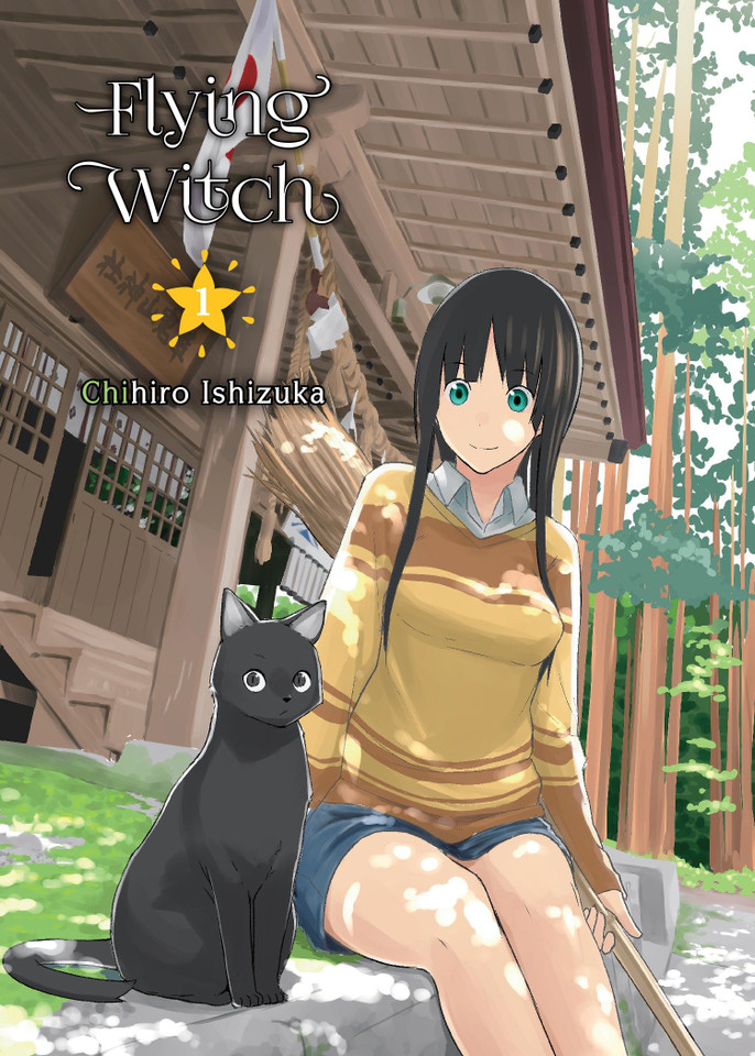 Flying Witch 1 (Flying Witch) book cover by Chihiro Ishizuka