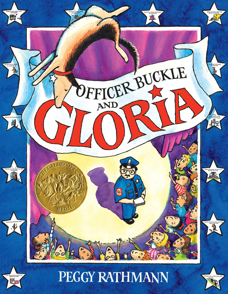 Officer Buckle and Gloria book cover by Peggy Rathmann
