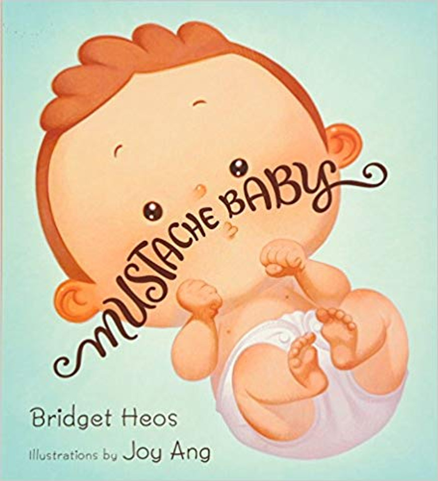 Mustache Baby (Board Book) Cover