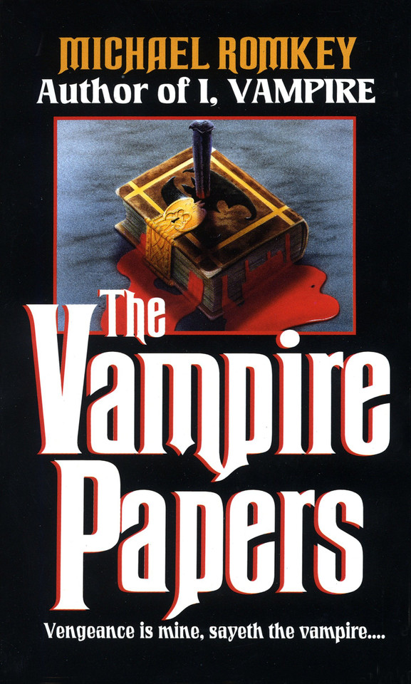 The Vampire Papers (I, Vampire) book cover by Michael Romkey