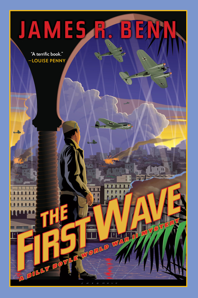 The First Wave (A Billy Boyle WWII Mystery) book cover by James R. Benn