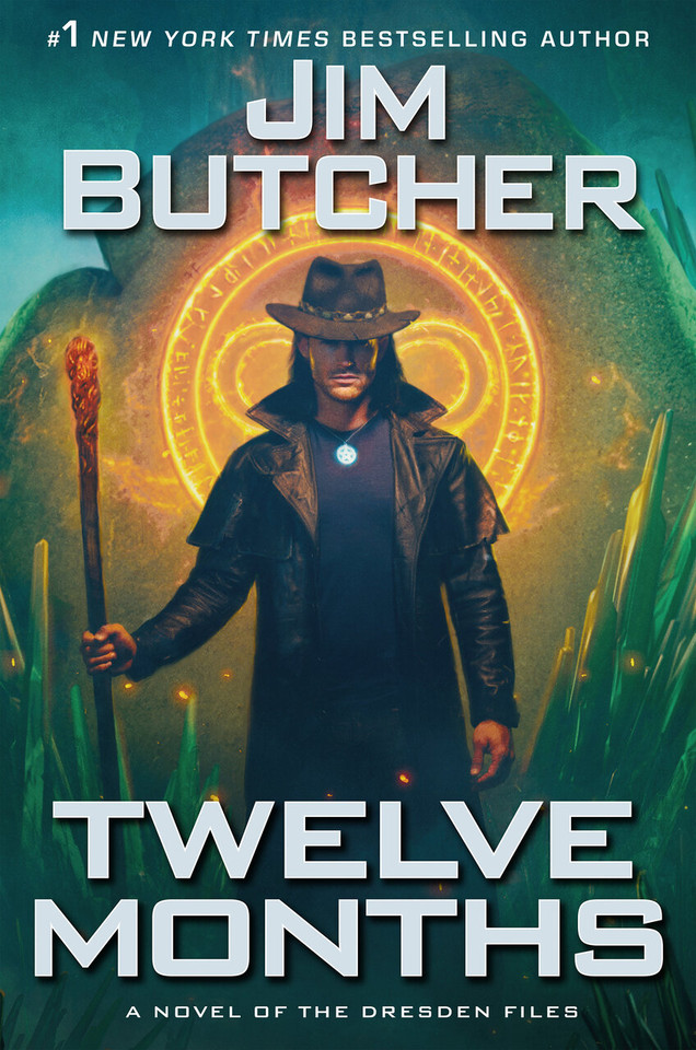 Twelve Months (Dresden Files) book cover by Jim Butcher