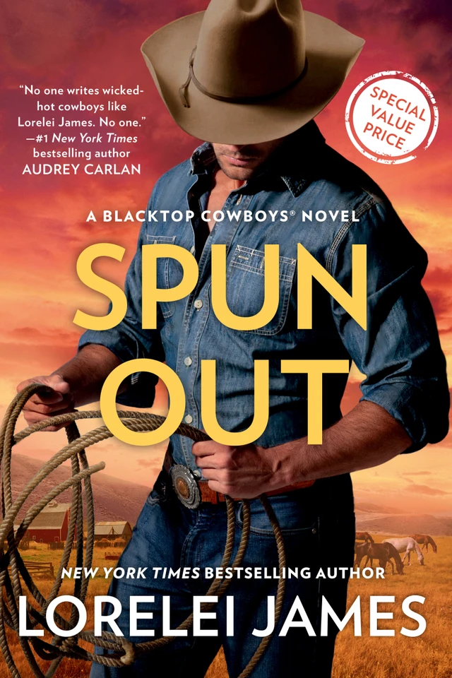 Spun Out (Blacktop Cowboys Novel) book cover by Lorelei James