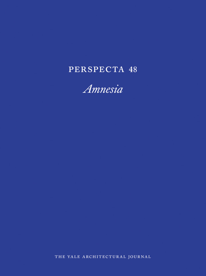 Perspecta 48: Amnesia (Perspecta) book cover by 
