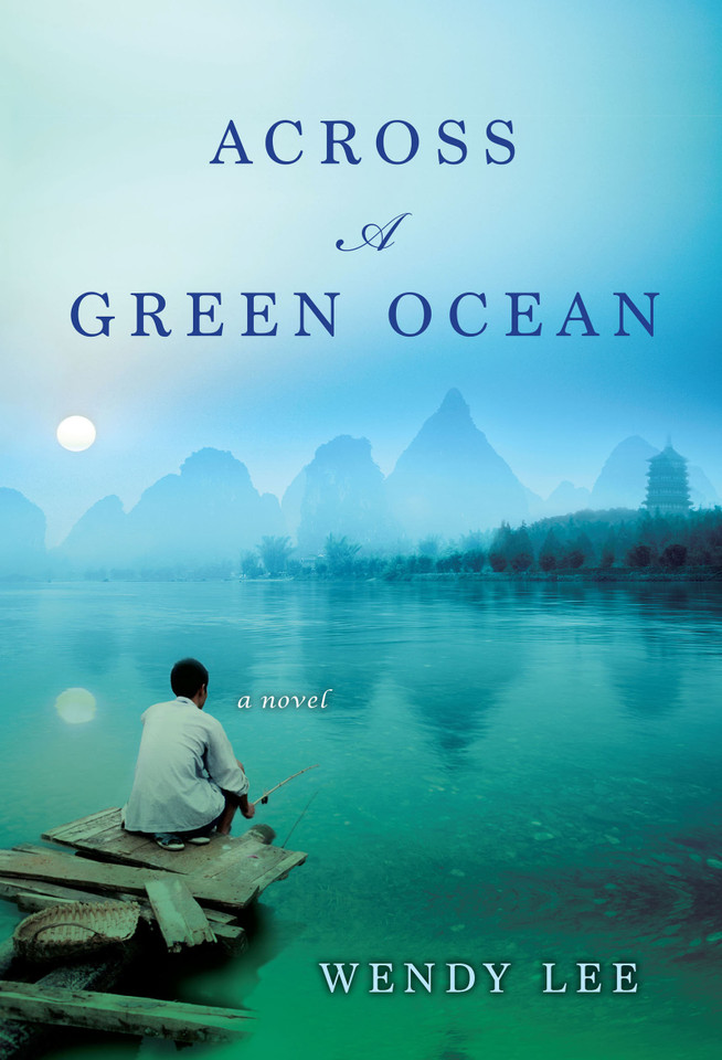 Across a Green Ocean book cover by Wendy Lee