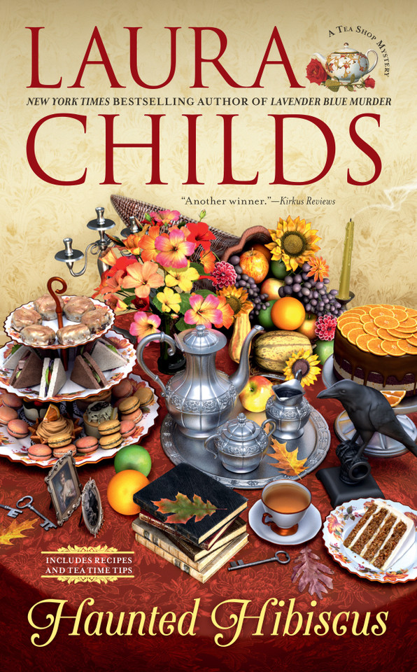 Haunted Hibiscus (A Tea Shop Mystery) book cover by Laura Childs