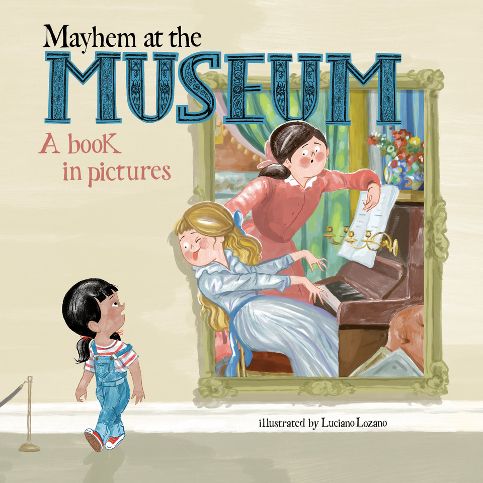 Mayhem at the Museum: A Book in Pictures book cover by 