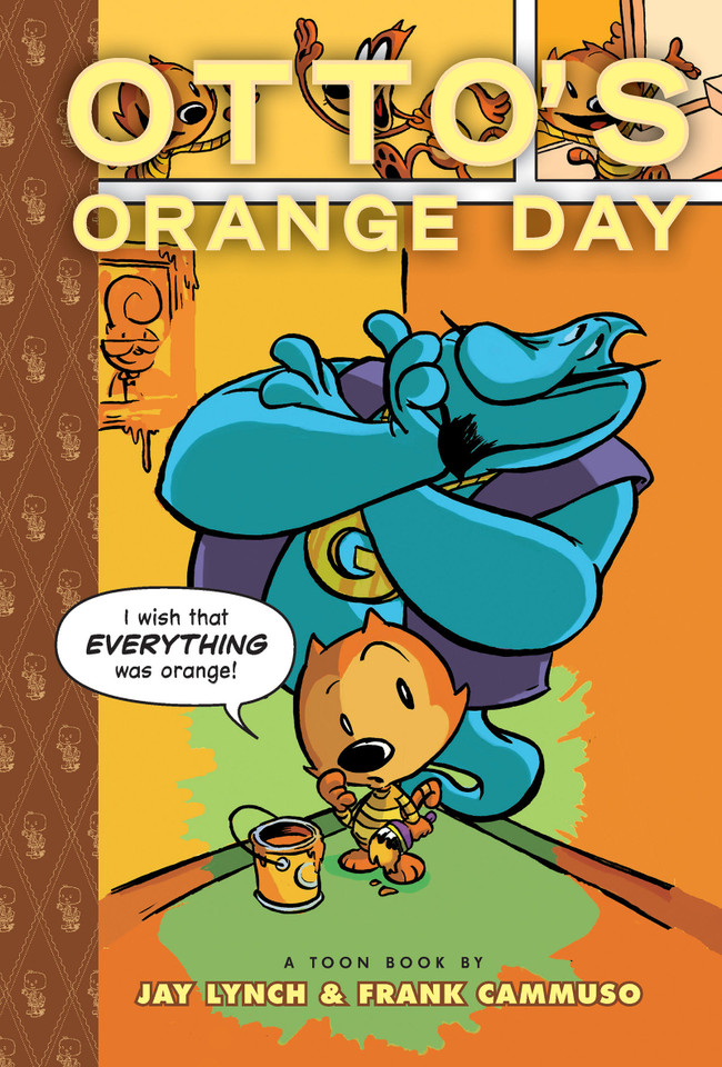 Otto's Orange Day: Toon Books Level 3 (Otto the Cat) book cover by Jay Lynch