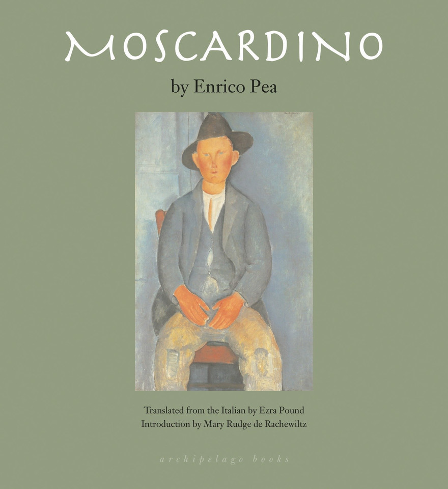 Moscardino book cover by Enrico Pea